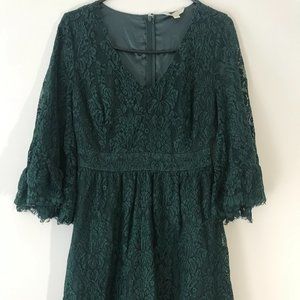 Modcloth bell sleeve lace dress